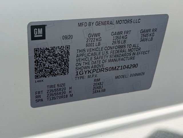 Used 2021 White Cadillac Premium Luxury image 32