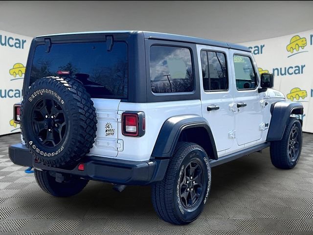 Used 2023 Bright White Clearcoat Jeep Willys 4xe image 6