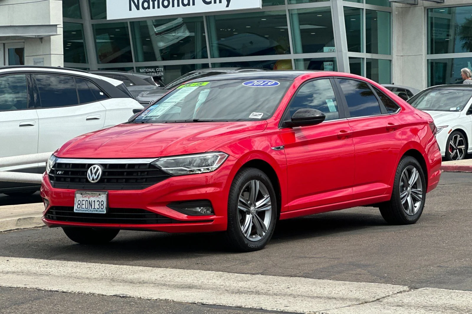 Used 2019 Red Volkswagen R-Line image 8