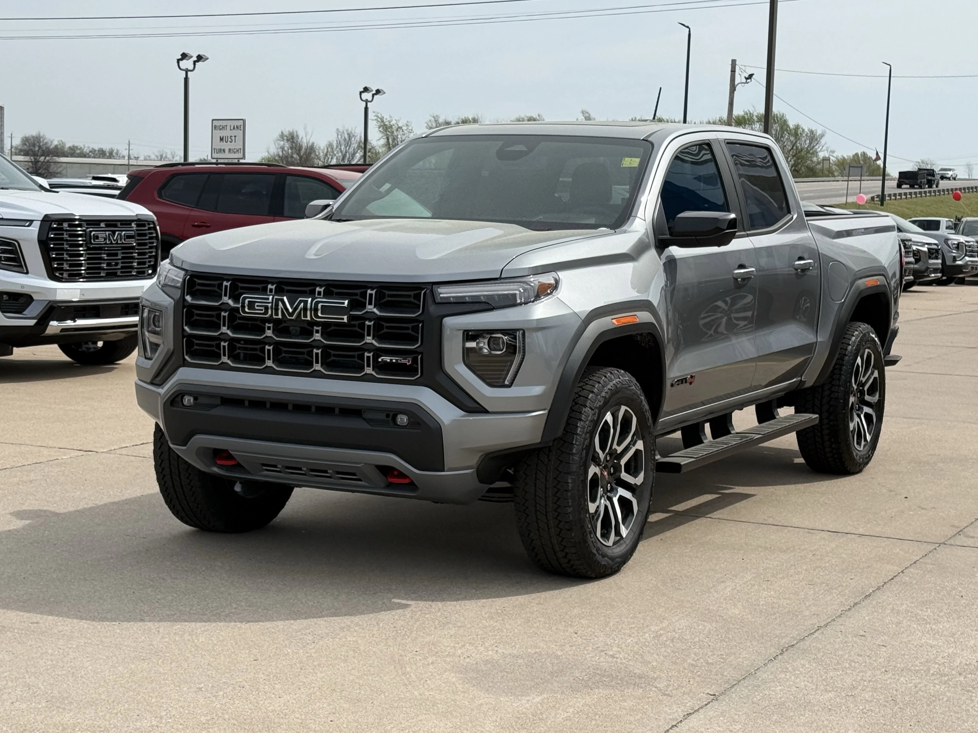 New 2026 Sterling Metallic GMC AT4 image 8