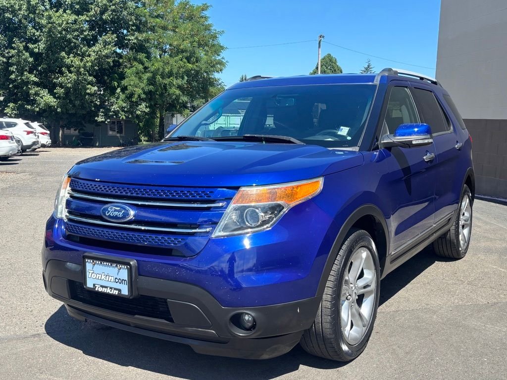 Used 2014 Blue Metallic Ford Limited image 13