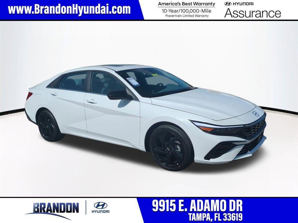 New 2026 White Hyundai SEL Sport Premium image 1