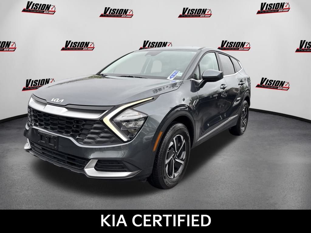 Used 2023 Gray Kia LX image 1