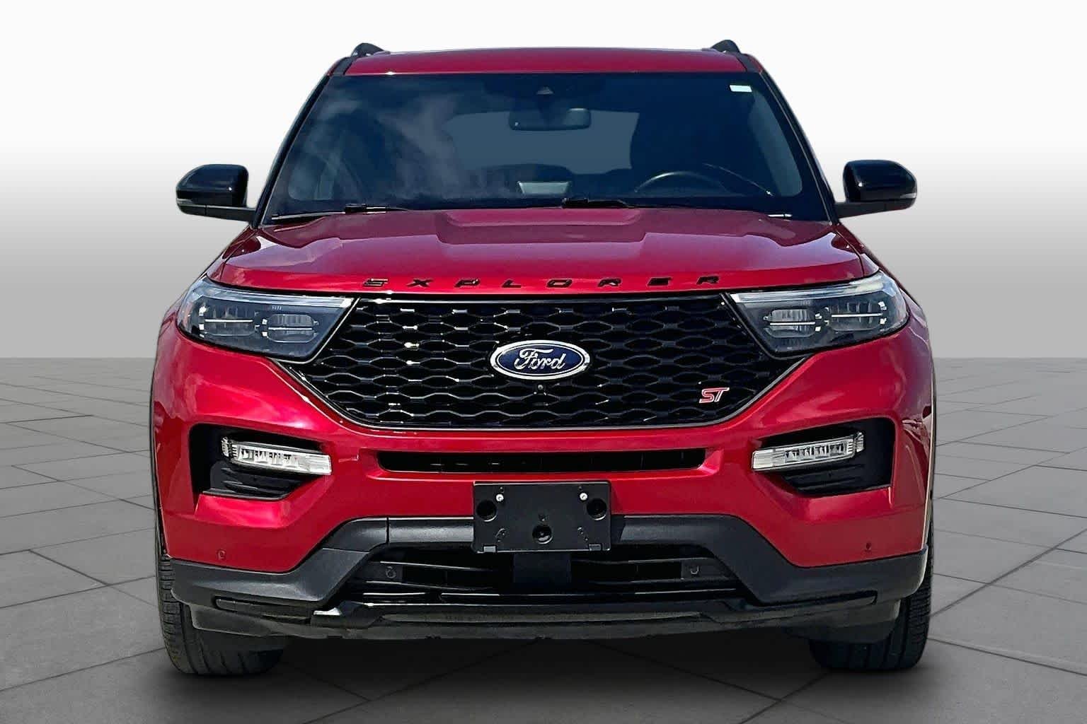 Used 2021 Rapid Red Metallic Tinted Clearcoat Ford ST image 3