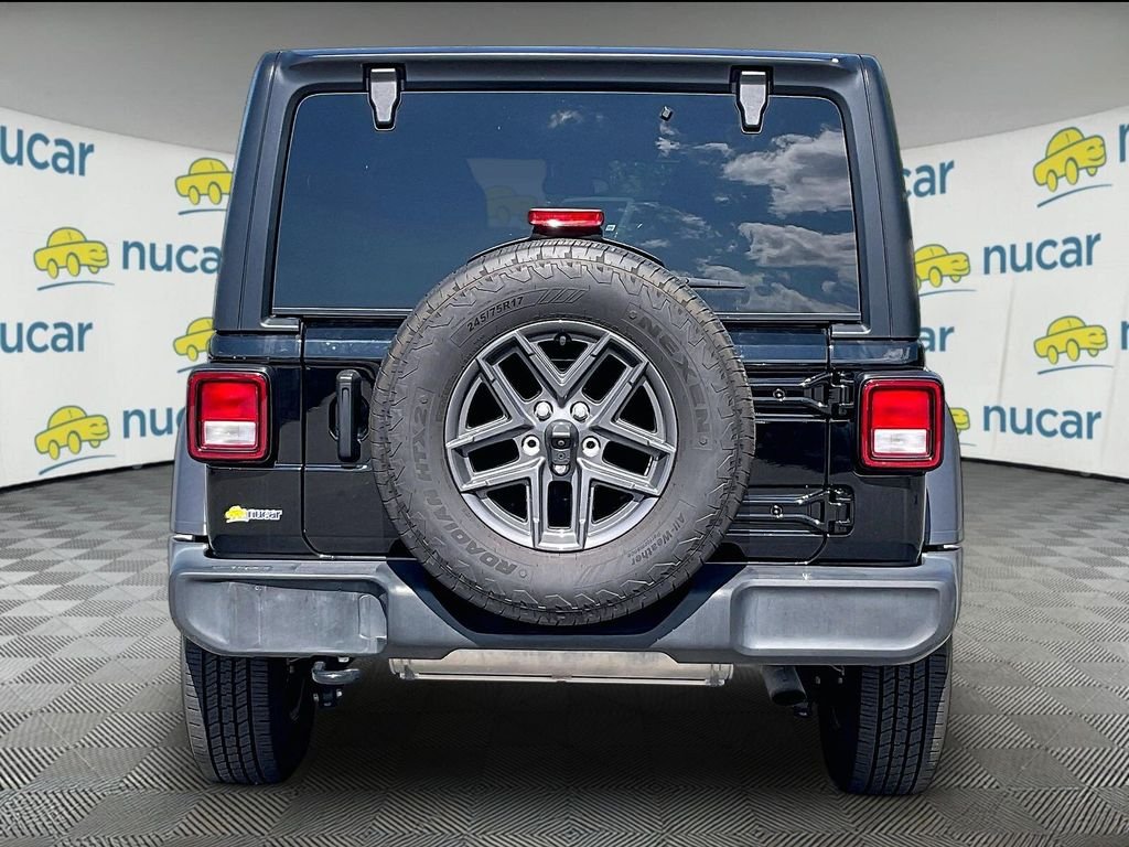 Used 2024 Black Clearcoat Jeep Sport S image 5