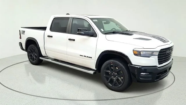 New 2026 Bright White Clear-Coat Exterior Paint RAM Laramie image 28