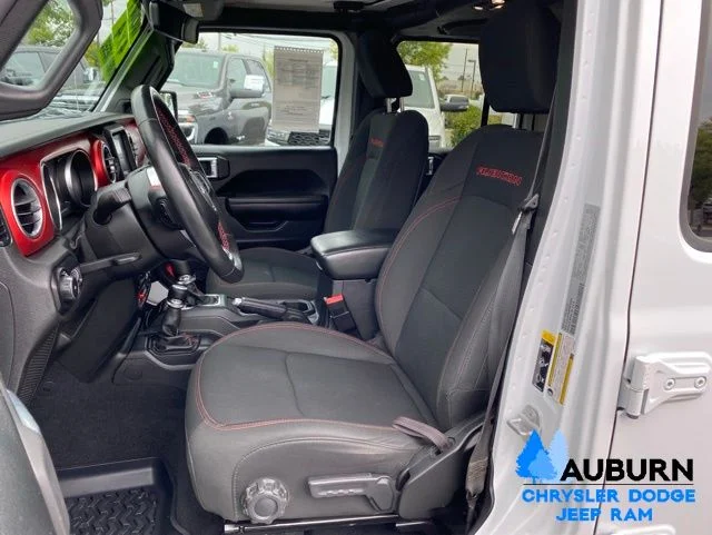 Used 2021 White Jeep Unlimited Rubicon image 30