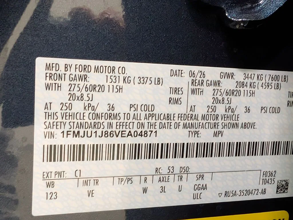 New 2027 Nocturnal Blue Metallic Ford Active image 29