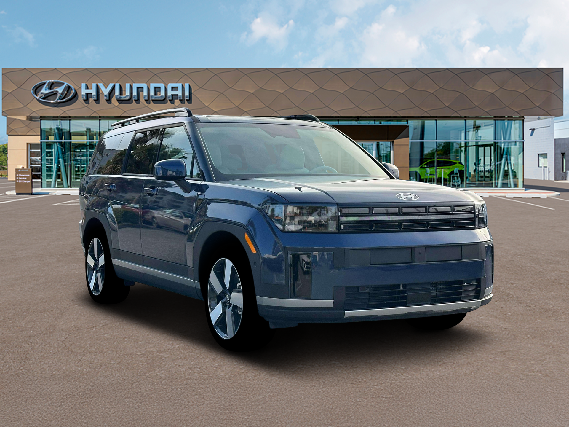 New 2026 Atlantis Blue Hyundai Limited FWD image 11