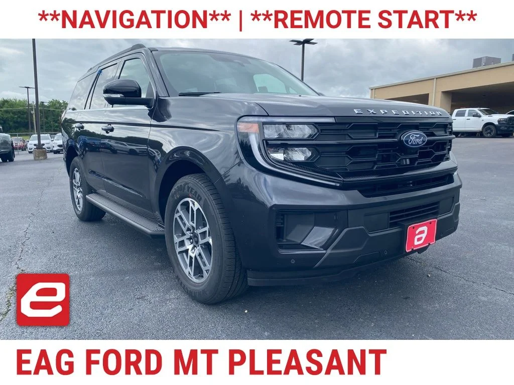 New 2026 Dark Matter Gray Metallic Ford Active image 1