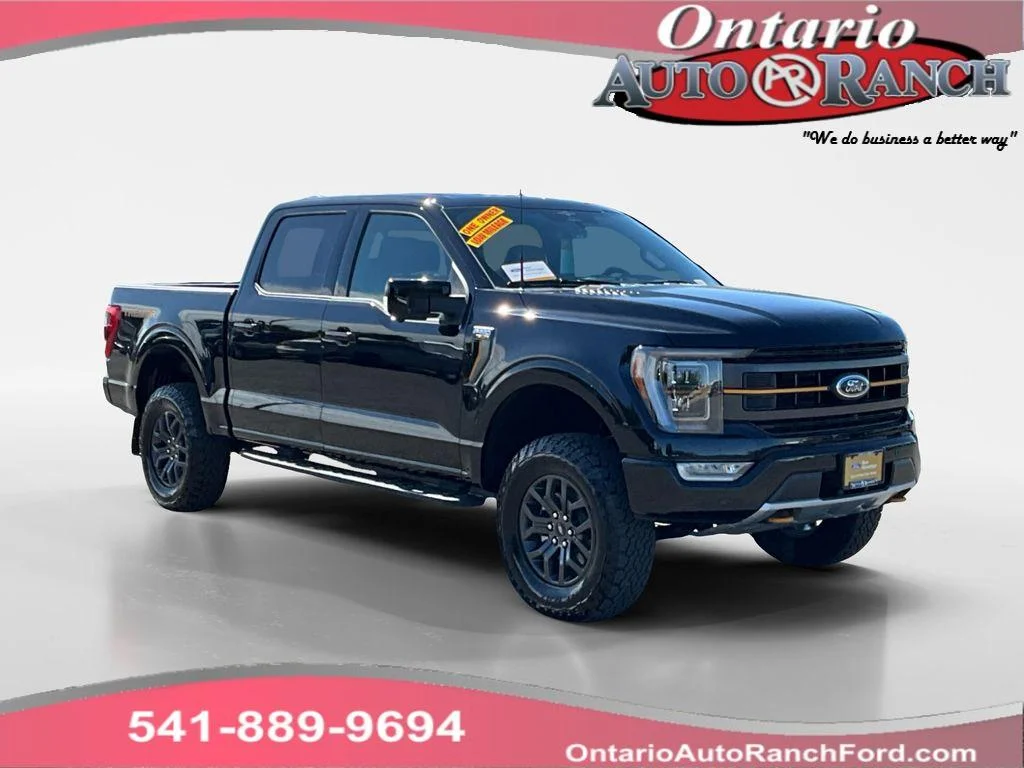 Used 2023 Agate Black Metallic Ford Tremor image 1