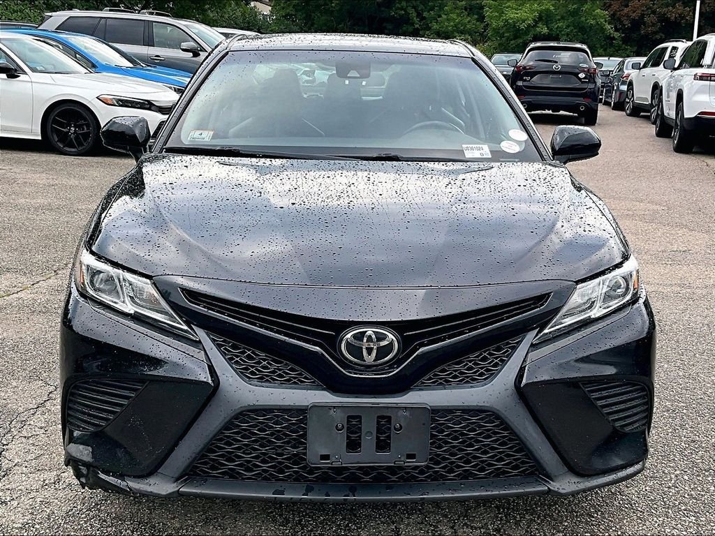 Used 2020 Black Toyota SE image 2