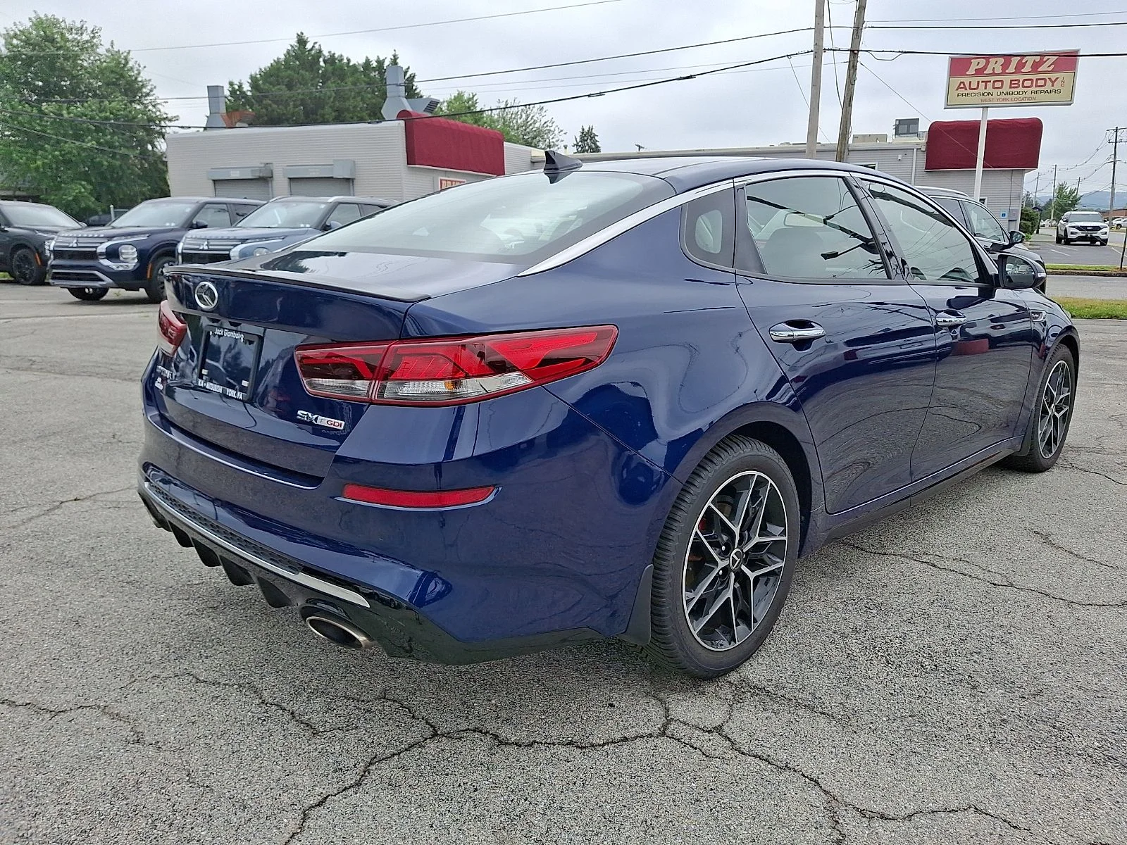 Used 2019 Blue Kia SX image 7