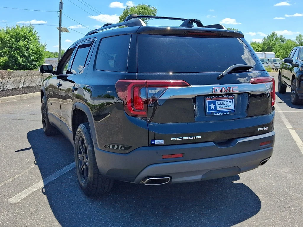Used 2021 EBONY TWILIGHT METALLIC GMC AT4 image 9