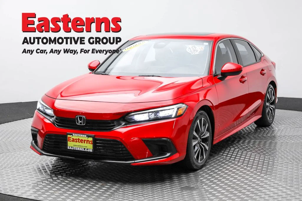 Used 2022 Red Honda EX image 1