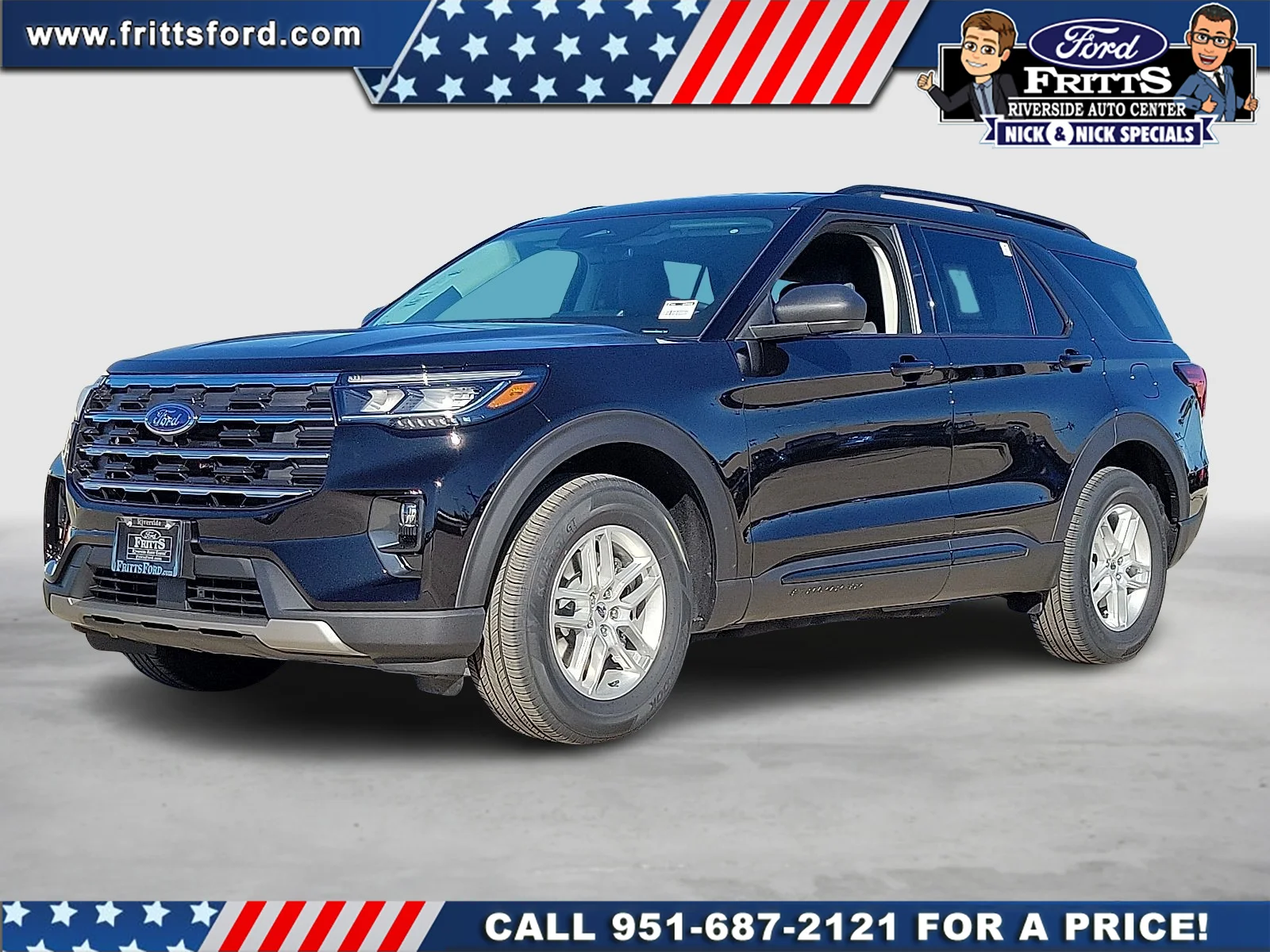 New 2026 Agate Black Metallic Ford Active image 1