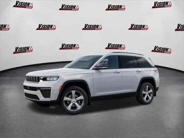 New 2026 Bright White Clear-Coat Exterior Paint Jeep Limited image 2