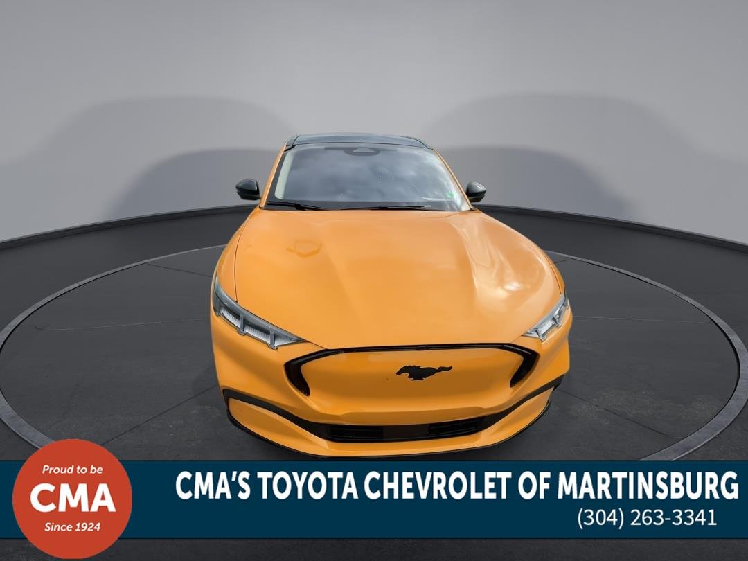 Used 2023 Cyber Orange Metallic Tri-Coat FORD PREMIUM image 3