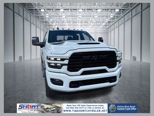 New 2026 Bright White Clear-Coat Exterior Paint RAM Laramie image 1