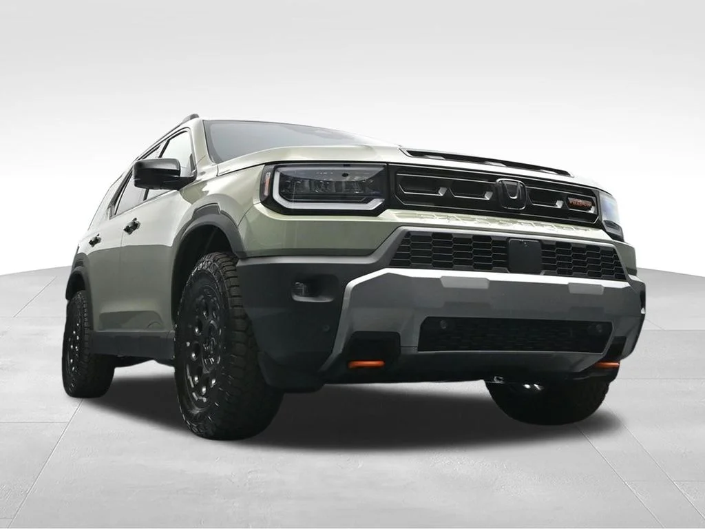 New 2026 Ash Green Metallic Honda TrailSport Elite Blackout image 23