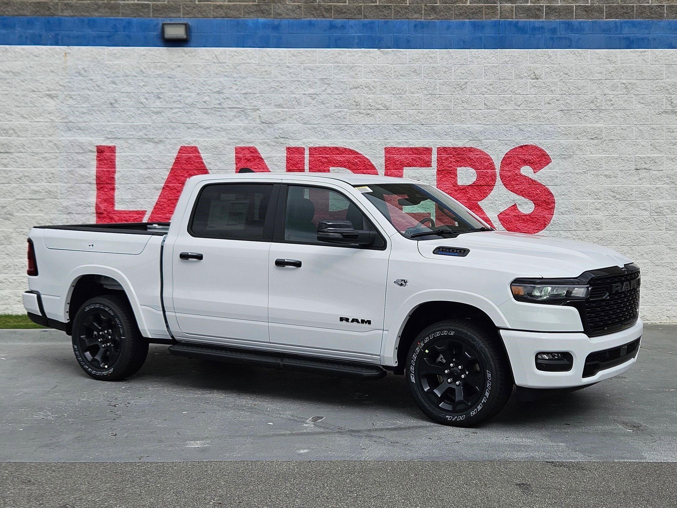 New 2026 Bright White Clear-Coat Exterior Paint RAM Big Horn image 1