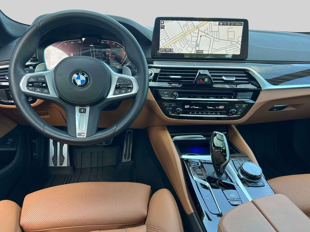 Certified Used 2023 Alpine White BMW 540i xDrive image 16