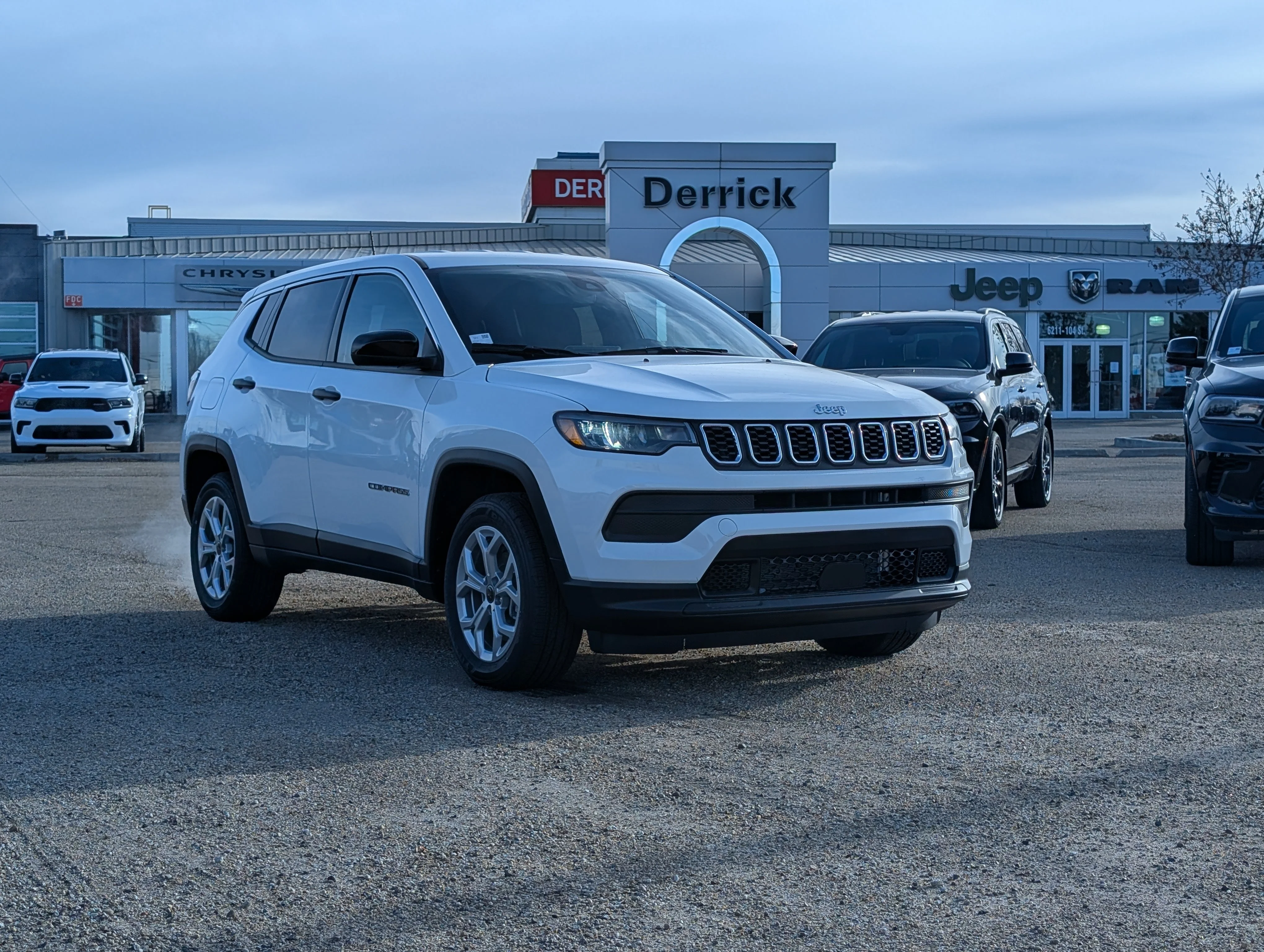 New 2026 Bright White Jeep Sport image 9