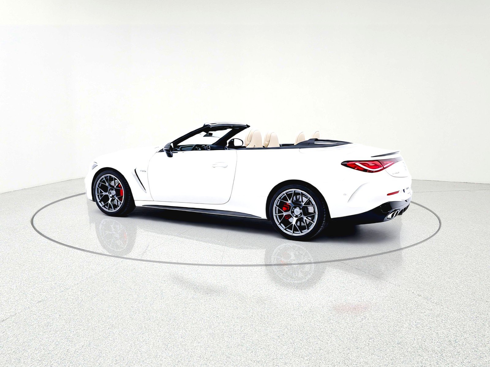 Certified Used 2026 MANUFAKTUR Moonlight White Metallic Mercedes-Benz AMG® CLE 53 4MATIC+ Cabriolet image 23