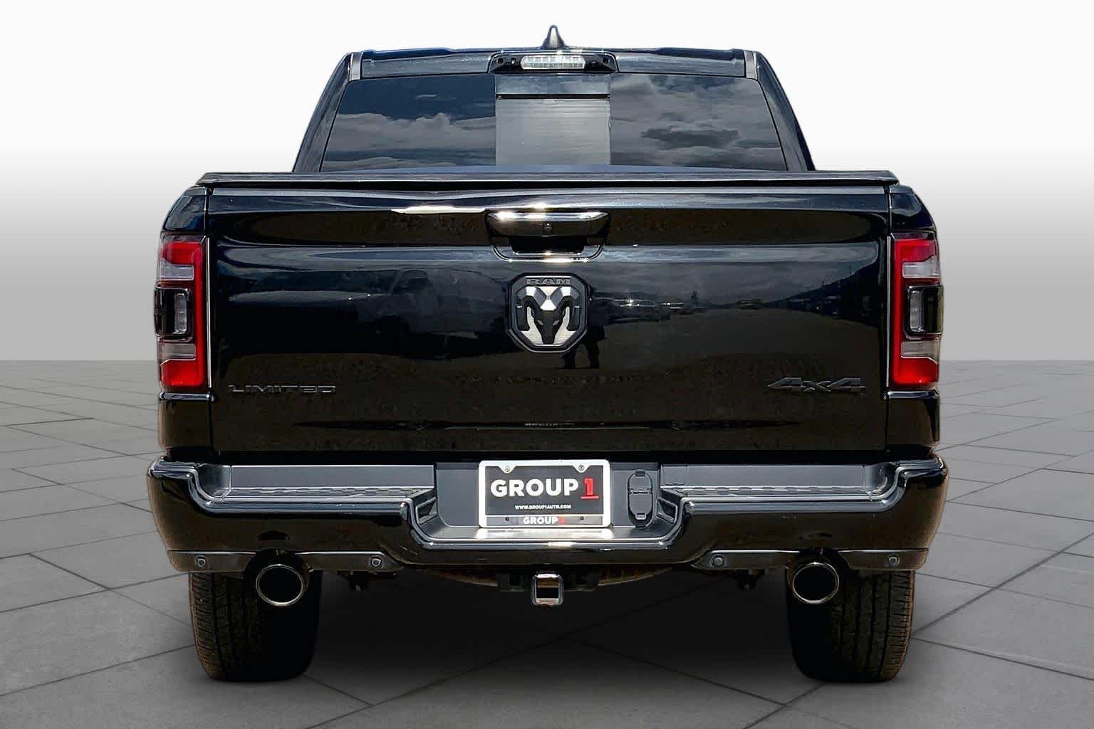 Used 2023 Diamond Black Crystal Pearlcoat Ram Limited image 5