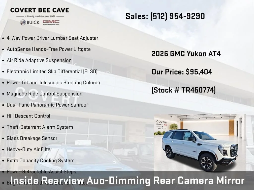 New 2026 Summit White GMC AT4 image 37