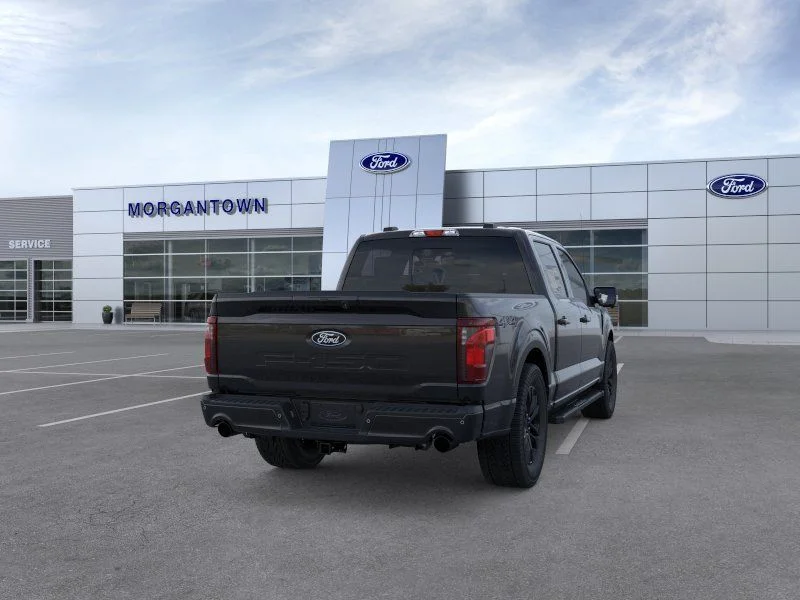 New 2026 Agate Black Metallic Ford XLT image 8