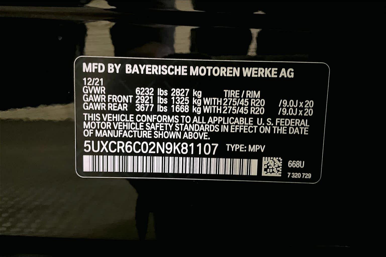 Used 2022 Jet Black BMW xDrive40i image 33