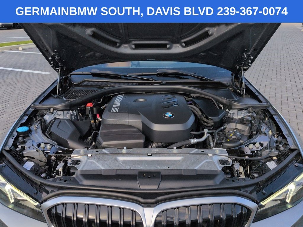 Certified Used 2025 Skyscraper Grey Metallic BMW 330i image 14