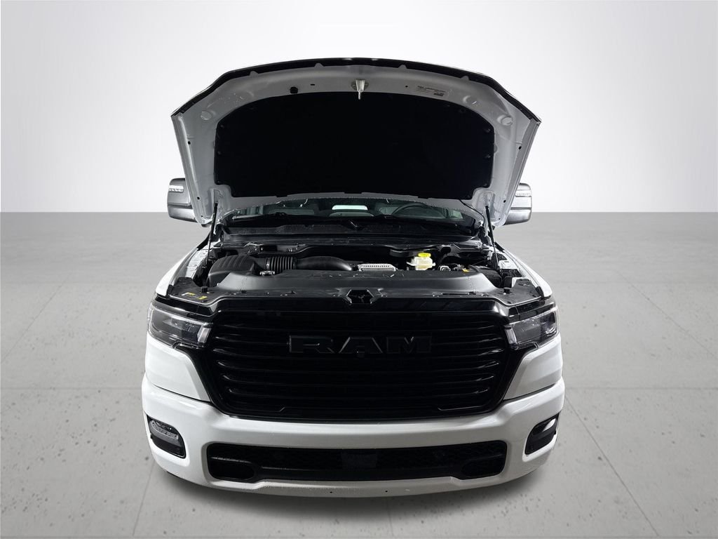 New 2026 Bright White Clear-Coat Exterior Paint RAM Laramie image 23