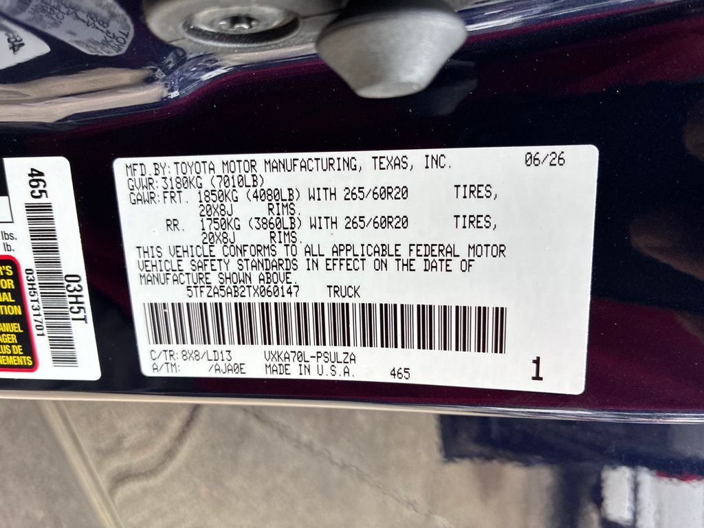 2026 Toyota Tundra Limited - Photo 56