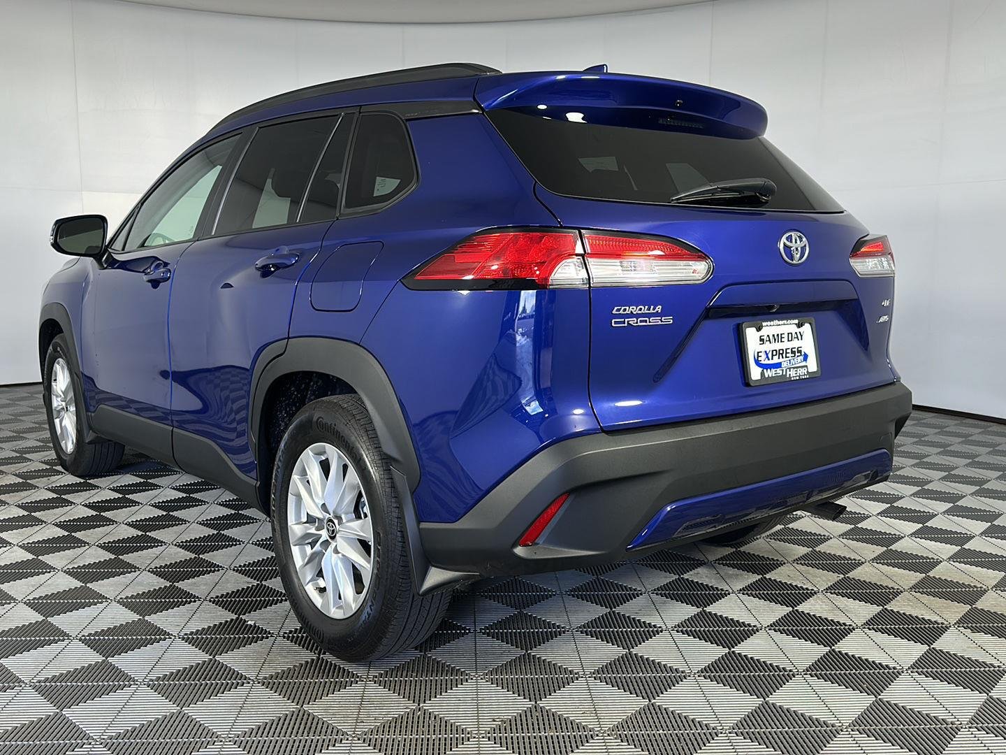 Certified Used 2024 Blue Crush Metallic Toyota LE image 5