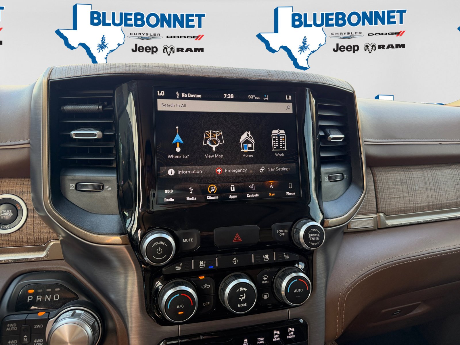 Used 2019 Diamond Black Crystal Pearlcoat Ram Longhorn image 15