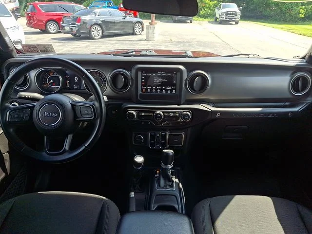 Used 2021 Red Jeep Unlimited Willys image 15