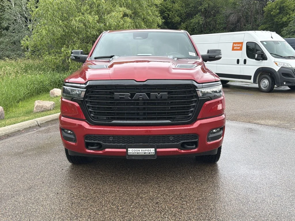 New 2026 Molten Red Pearl-Coat Exterior Paint Ram Laramie image 2
