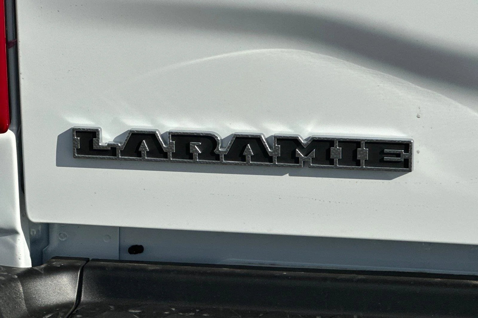 New 2026 Bright White Clear-Coat Exterior Paint RAM Laramie image 25