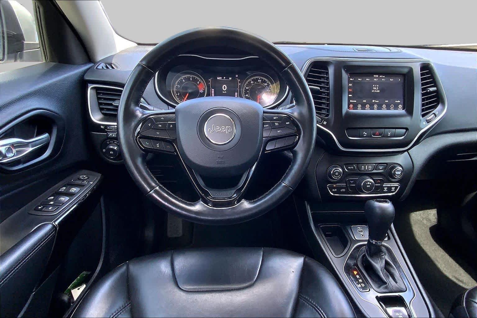 Used 2021 Bright White Clearcoat Jeep Altitude image 6