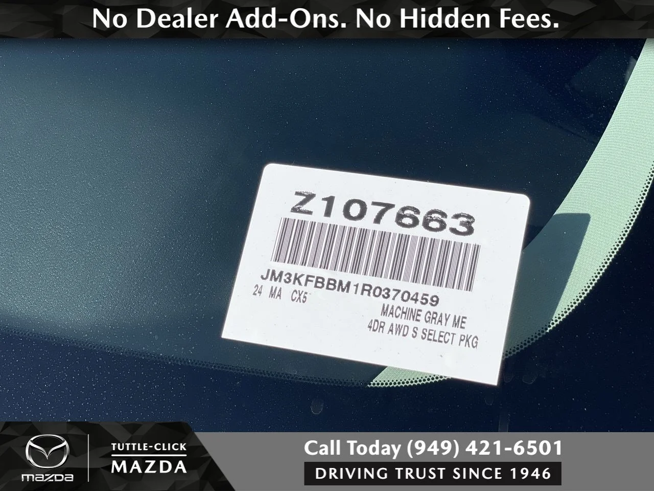Used 2024 Machine Gray Metallic Mazda 2.5 S Select Package image 42