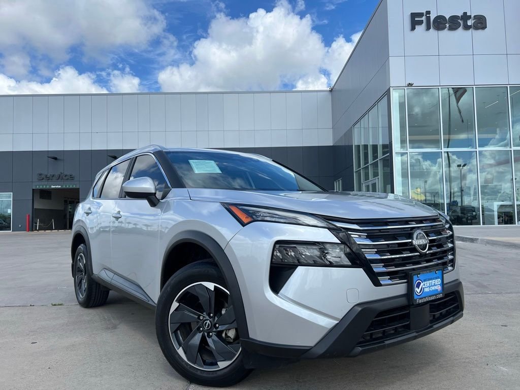 Certified Used 2024 Silver Nissan SV image 1