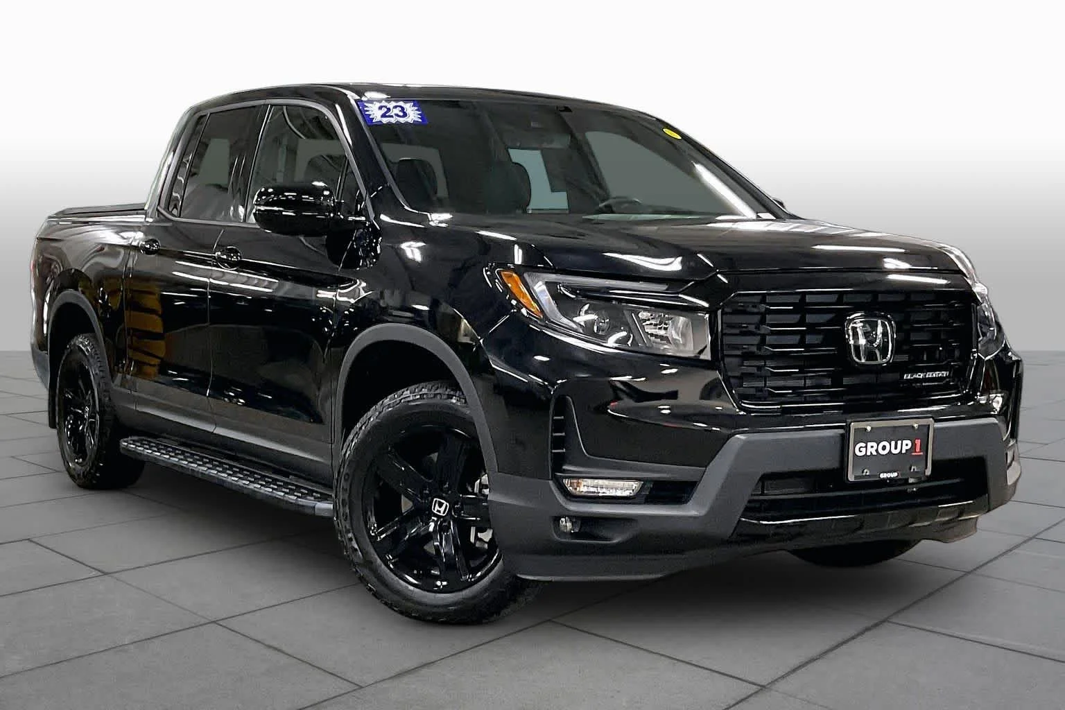 Used 2023 Crystal Black Pearl Honda Black Edition image 3