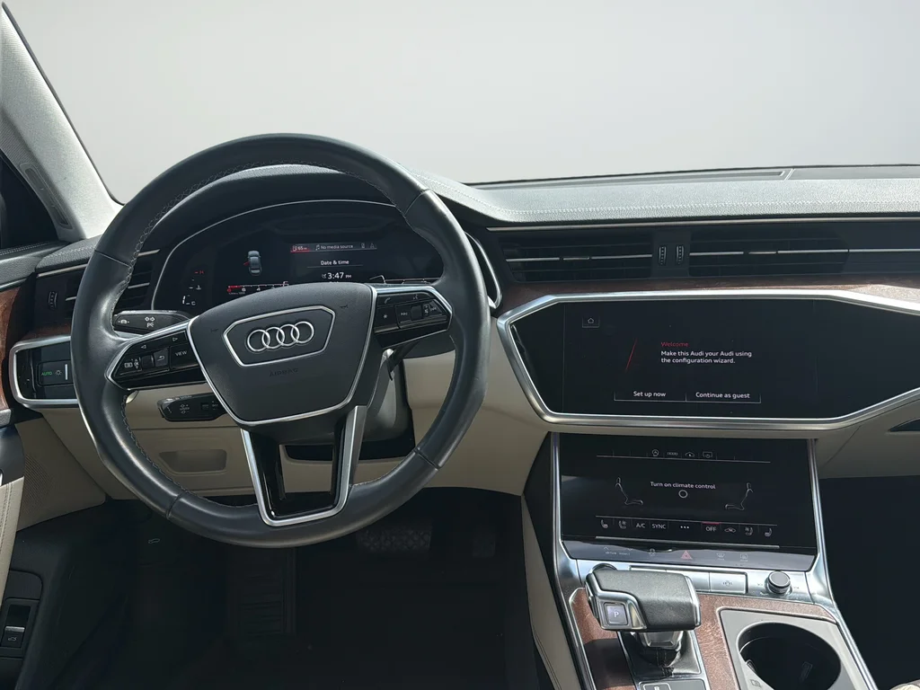 Certified Used 2021 White Audi 3.0T Premium Plus image 12