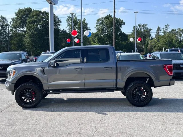 Certified Used 2022 Gray Ford Lifted image 4
