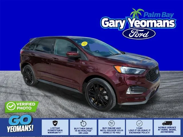 Used 2023 Burgundy Ford ST Line image 1