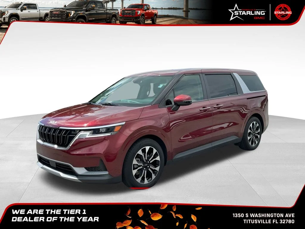 Used 2024 Red Kia EX image 1