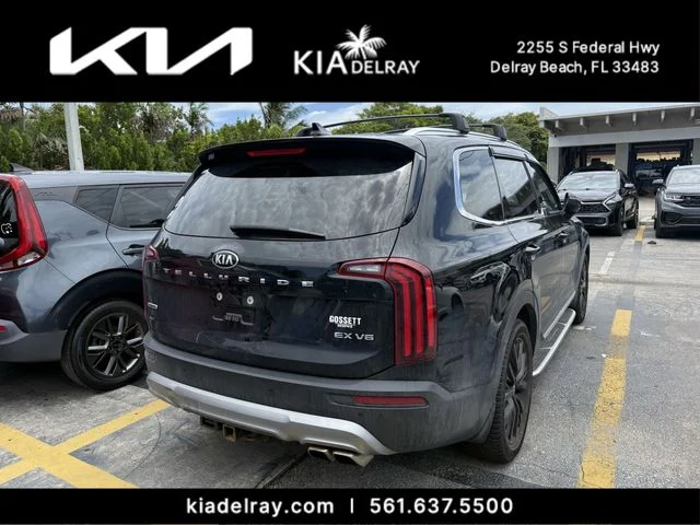 Used 2020 Black Kia EX image 2