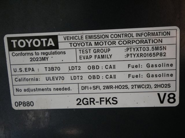 Used 2023 Magnetic Gray Metallic Toyota Double Cab TRD Off-Road w/ Technology Pkg image 29